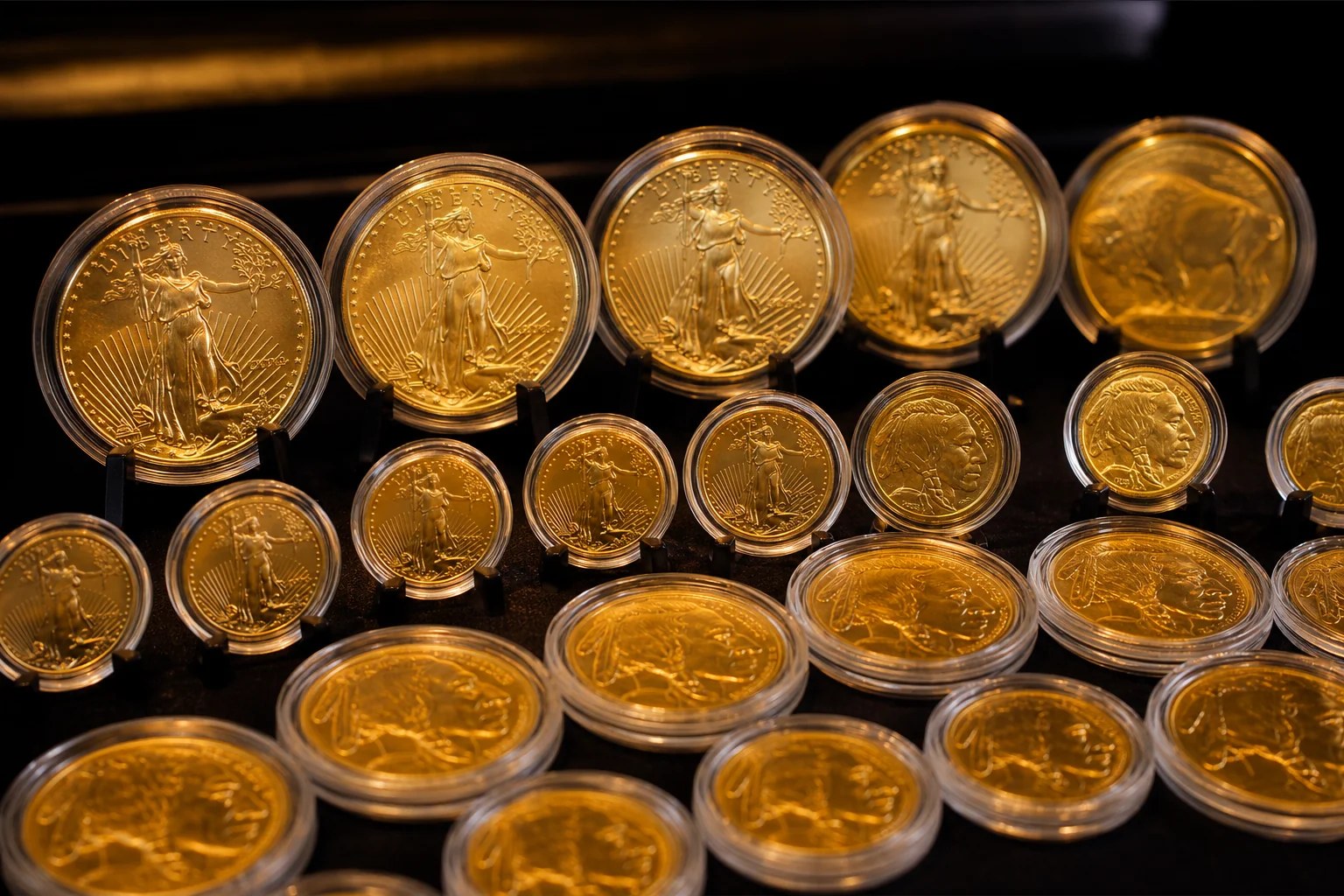 American gold coins and bullion